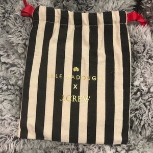 Lele Sadoughi X J.Crew Large dust bag